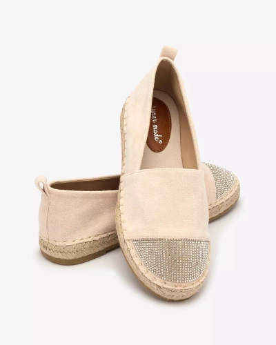 Royalfashion Bézs női espadrilles cirkóval Iterica
