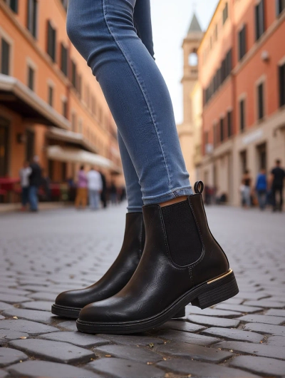 Royalfashion Női Bokacsizma Rizzea