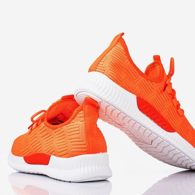 Neon narancssárga sportcipő nőknek Boellis - cipő