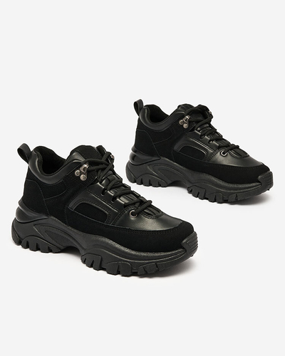 Royalfashion Fekete női tornacipő Aherot