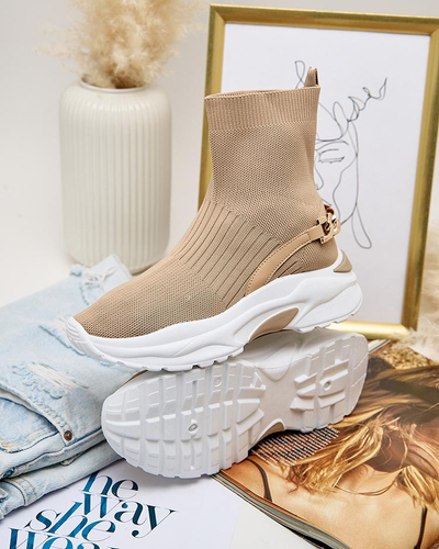 Royalfashion Női sportos magas tornacipő Wimerre