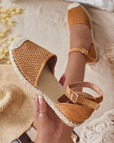 Royalfashion Női Felle espadrilles