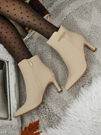 Meloria női magassarkú bokacsizma