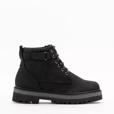 OUTLET Fekete női túracipő Endseio - Lábbeli