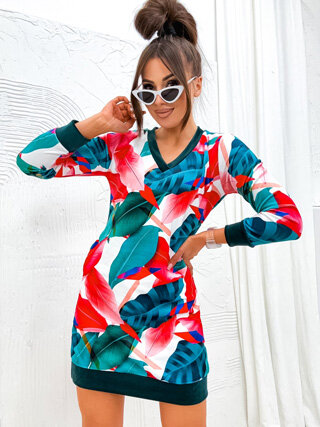 Royalfashion Női miniruha eredeti mintával