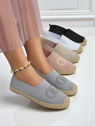 Női Callista Verde espadrilles - velúr, lapos sarok, zöld