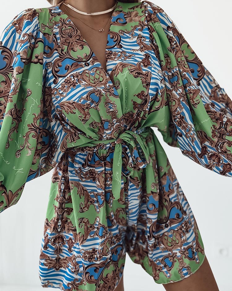 Royalfashion Női mintás kezeslábas