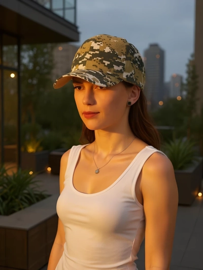 Royalfashion CamoFlex terepmintás baseball sapka