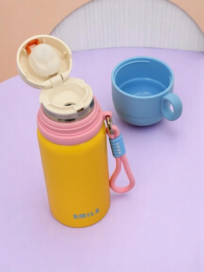 Royalfashion Thermos bögre Happy Smile csészével