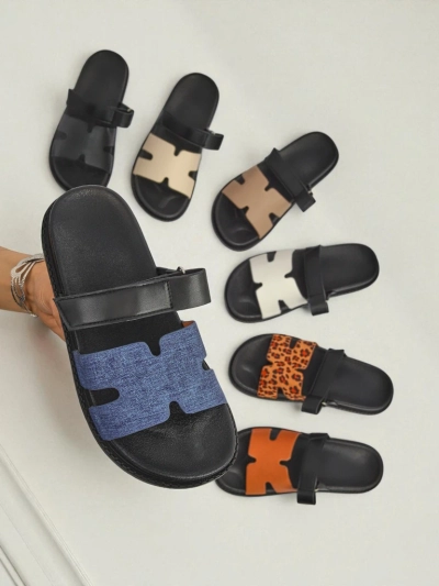 Royalfashion női papucsok ökobőr FlexiComfi