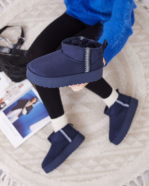 Royalfashion Világosbarna női cipő a'la hócsizma díszítéssel Parisela