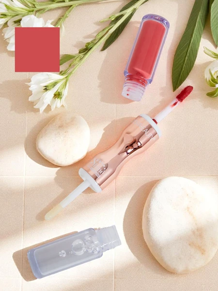 Rúzs és átlátszó szájfény 2 az 1-ben, Légies Rózsaszín