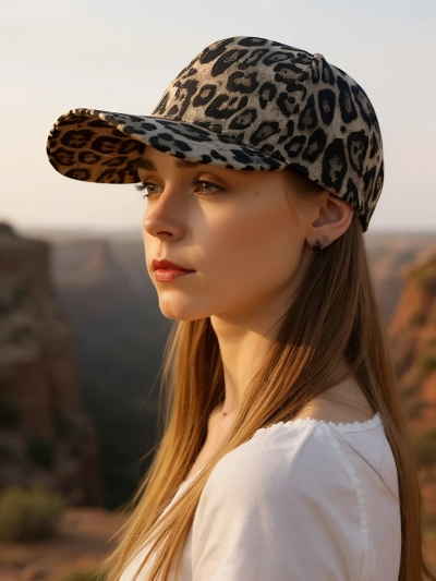 Royalfashion Leopárd mintás baseball sapka Stílus