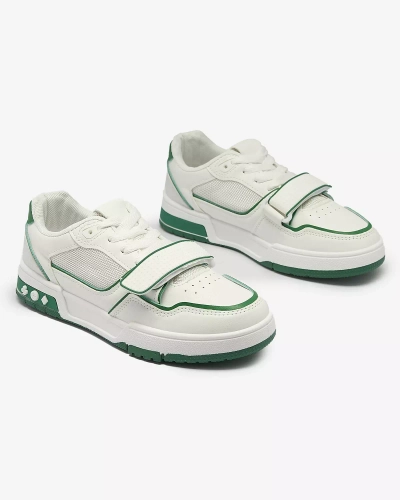 Női sportcipő fehér és zöld színben Xirrat- Footwear