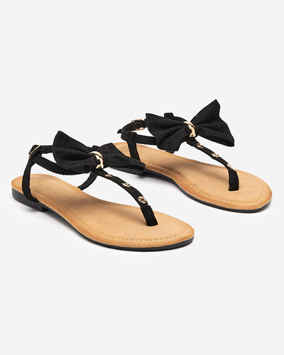 OUTLET Fekete női szandál Risalsa - Footwear