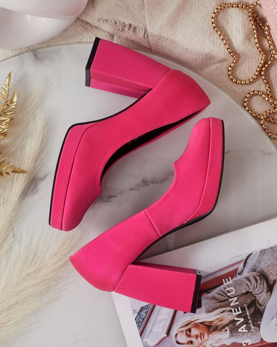 Royalfashion Női szatén Edessa pumps