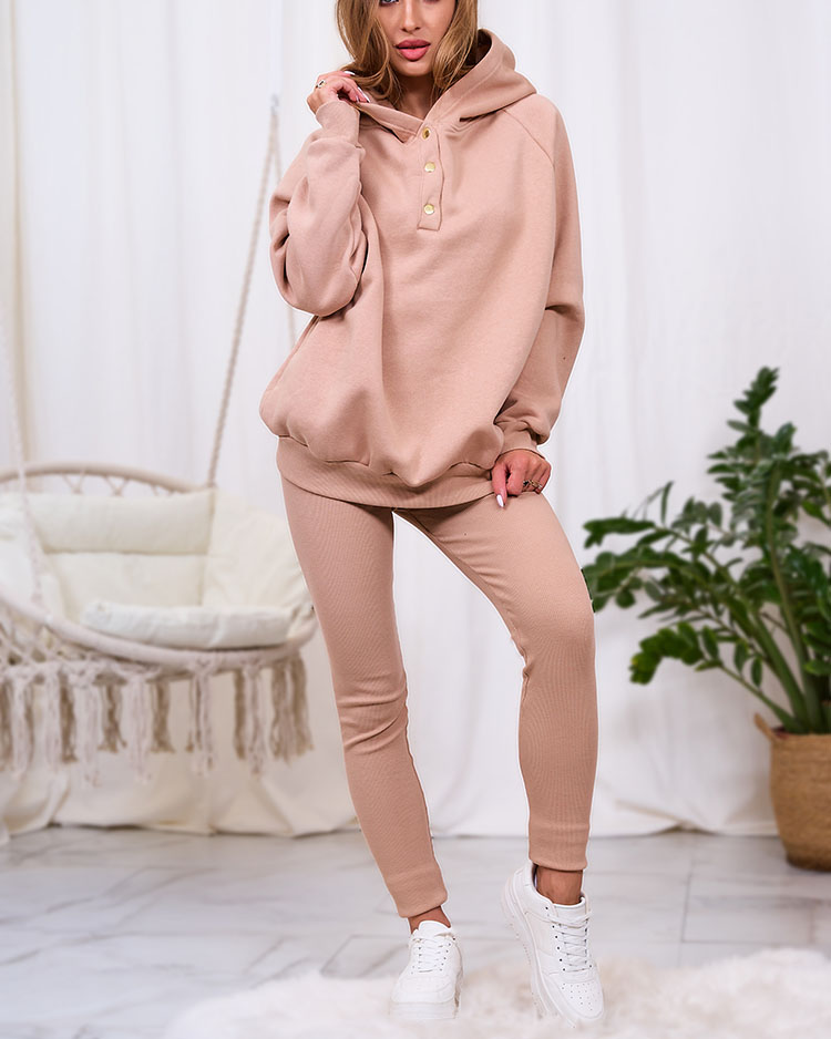 Royalfashion Világosbarna női 3 részes szett