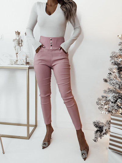 Royalfashion Pink női teggings nadrág