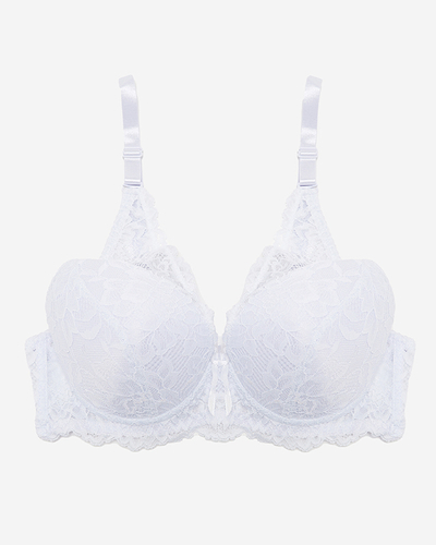 Fehér női melltartó csipkével - Fehérnemű