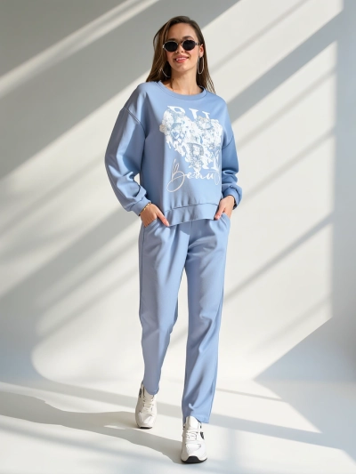 Royalfashion Női viszkóz szett nyomattal