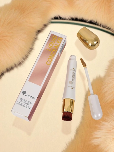 Aurelia Luxelux Concealer – folyékony korrektor hajkefével 24H Waterproof