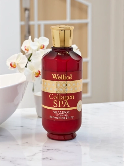 Wellice Collagen SPA sampon kollagénnel és vitaminokkal