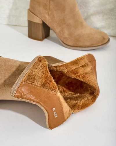 Royalfashion női eko velúr Ovi csizma