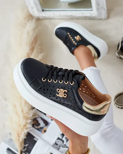 Royalfashion Női sportos áttört Jovixi tornacipő