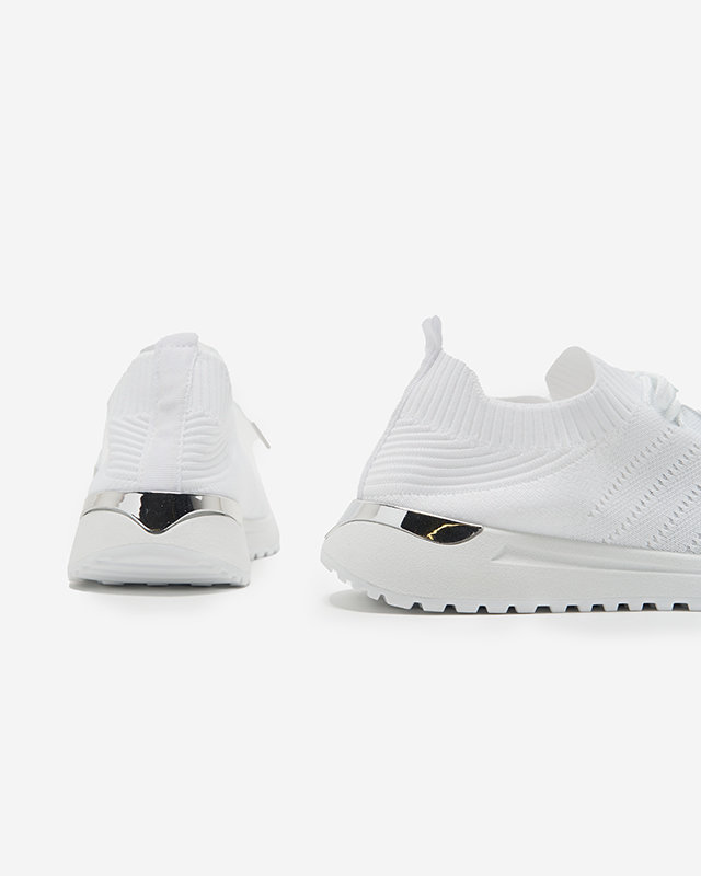 Erina női fehér szövet sportcipő - Lábbeli