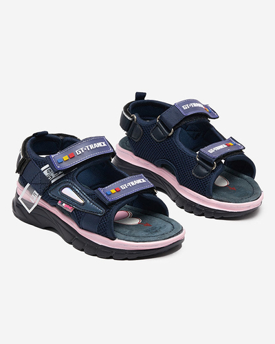 Lányszandál sötétkék Umaf- Shoes színben