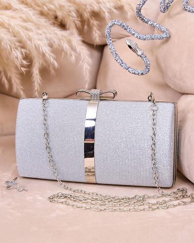 Royalfashion Silver női kuplungtáska