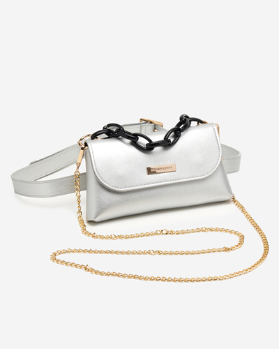 Ezüst kis vesetáska dombornyomással - Kiegészítők