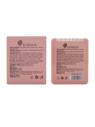 Luxelux ásványi pirosító 01 2g