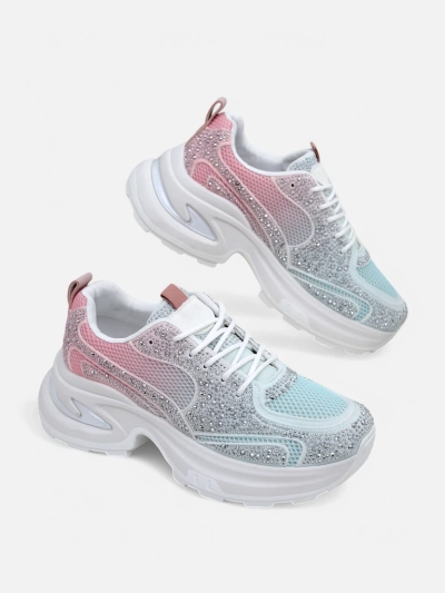 Royalfashion Női sportcipők strasszkövekkel Bloss