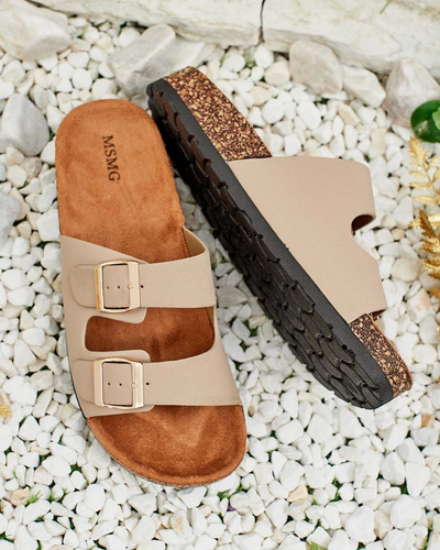 Royalfashion Női Ottoma lapos talpú flip-flop