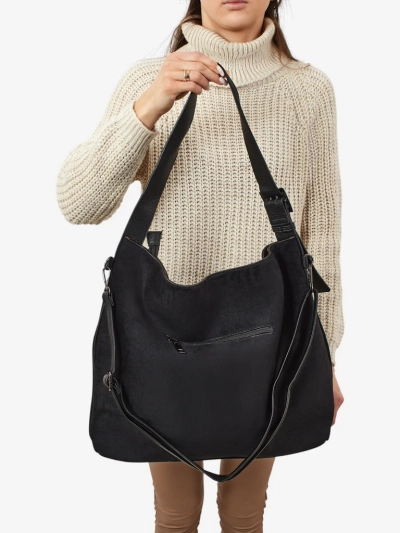 Donenn női shopper táska öko-velúrból