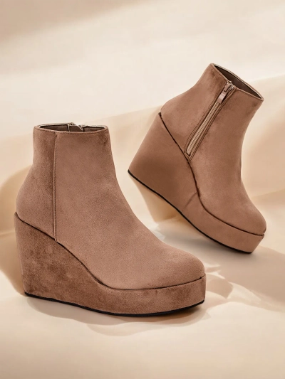 Royalfashion Női cipő Wedge Boots Sieffa