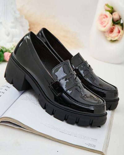 Royalfashion Női mokaszin alacsony posztón Denebel