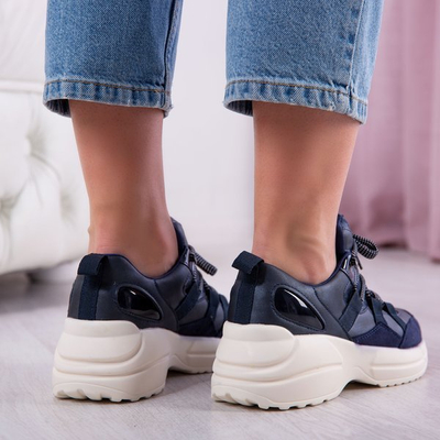 Ciemnogranatowe buty sportowe Ocean - Obuwie