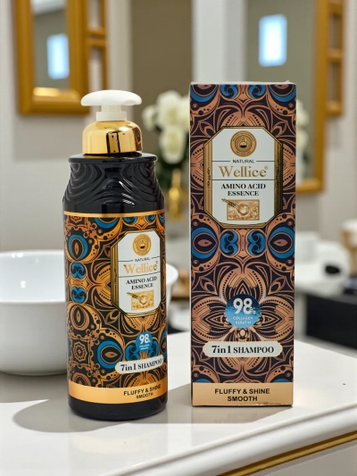 Wellice Aurelia Amino Acid Essence 7in1 Sampon 500ml Fluffy Shine Smooth