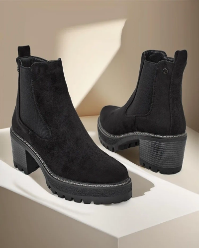 Royalfashion Eco-suede női bokacsizma Segori