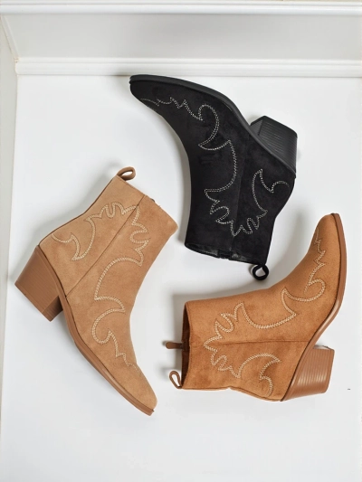 Velvet Ash női cowboy csizmák – sarokkal