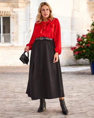 Royalfashion Női midi szoknya
