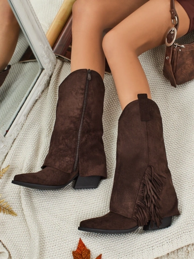 Női bokacsizmák zárt szárral, Tovris