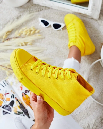 Royalfashion Női magas tornacipő Hollas