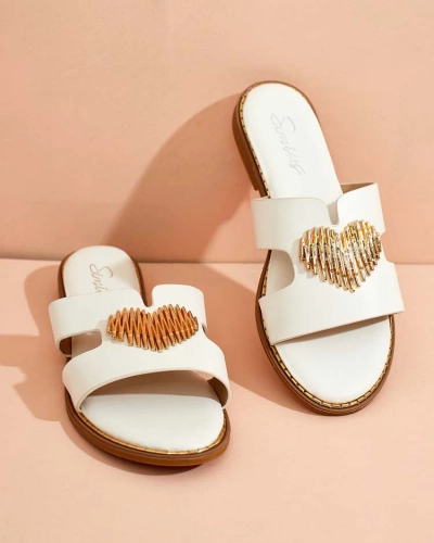 Royalfashion Női Olis lapos talpú flip-flop