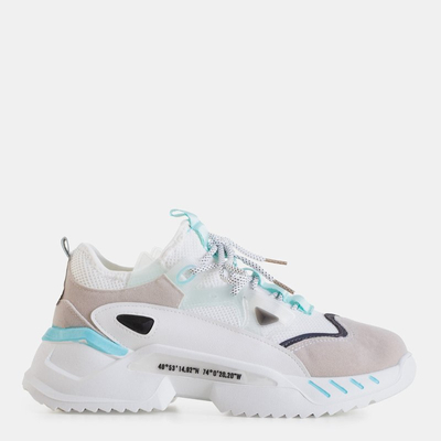 Mapsy fehér sportcipő férfiaknak - lábbeli