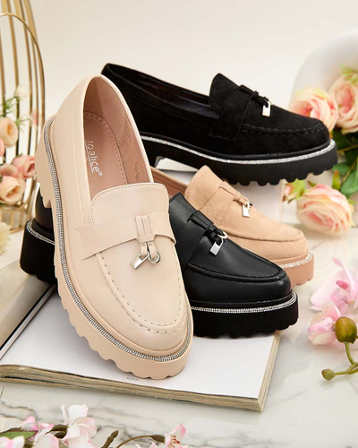 Royalfashion Női mokaszinok cirkóval Ali
