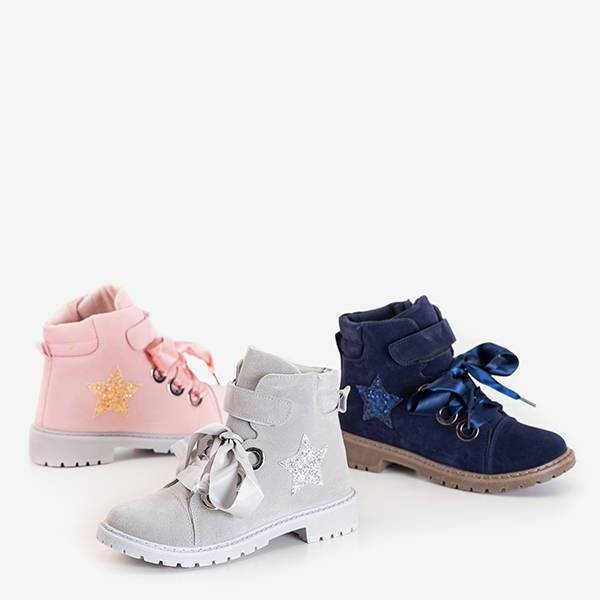 OUTLET Világosszürke női táska Misaki díszítéssel - Lábbeli