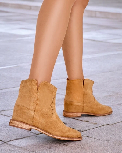 Royalfashion Boots kowboj stílusban fedett talpú Blueston